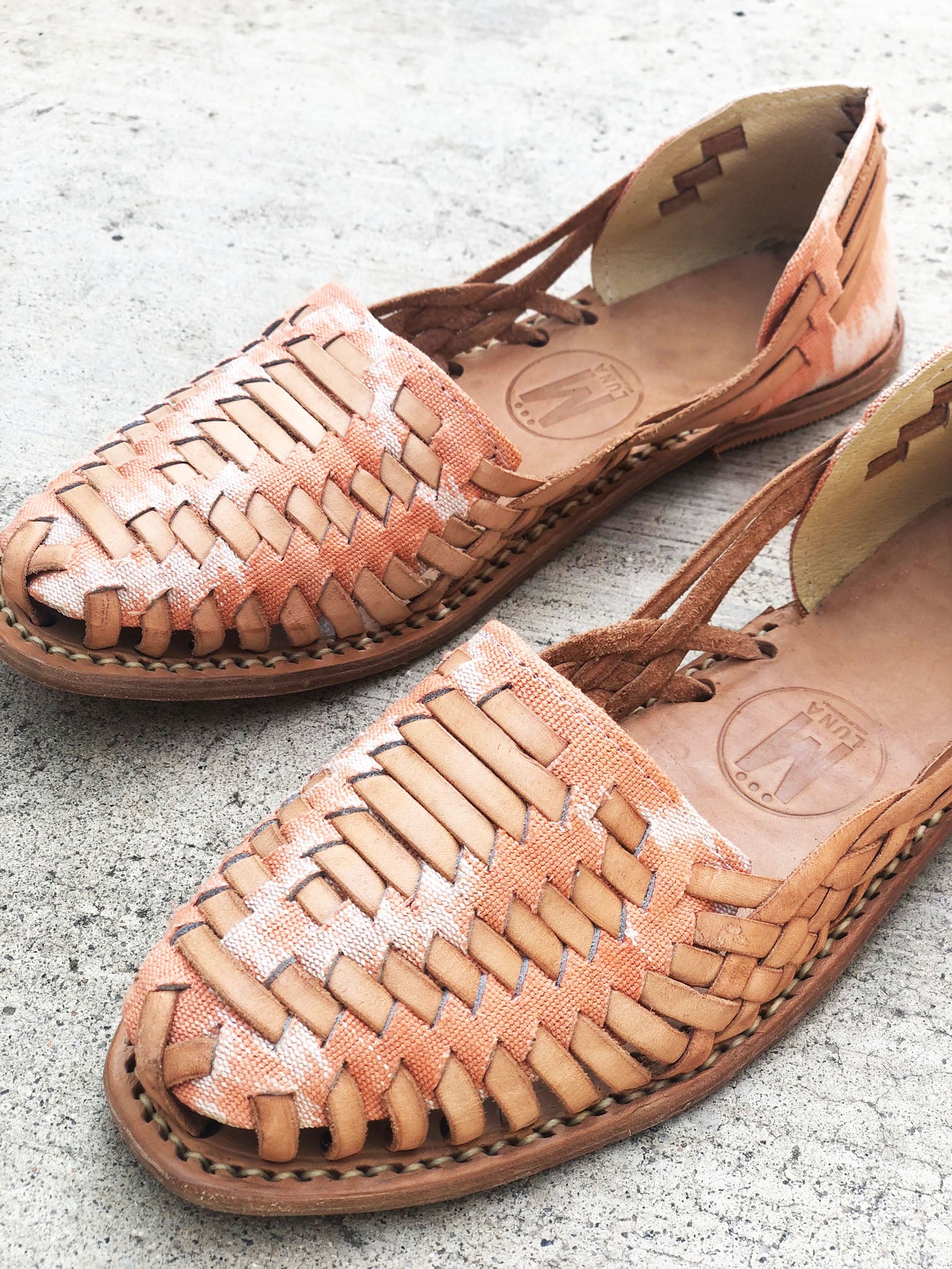 The Ikat Huarache Sandals MADRE LUNA